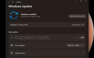 微软修复两项 Bug，让更多 PC 可以升级 Win11 24H2