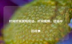 叶珂叶珂视频说话，叶珂视频，话语中的故事