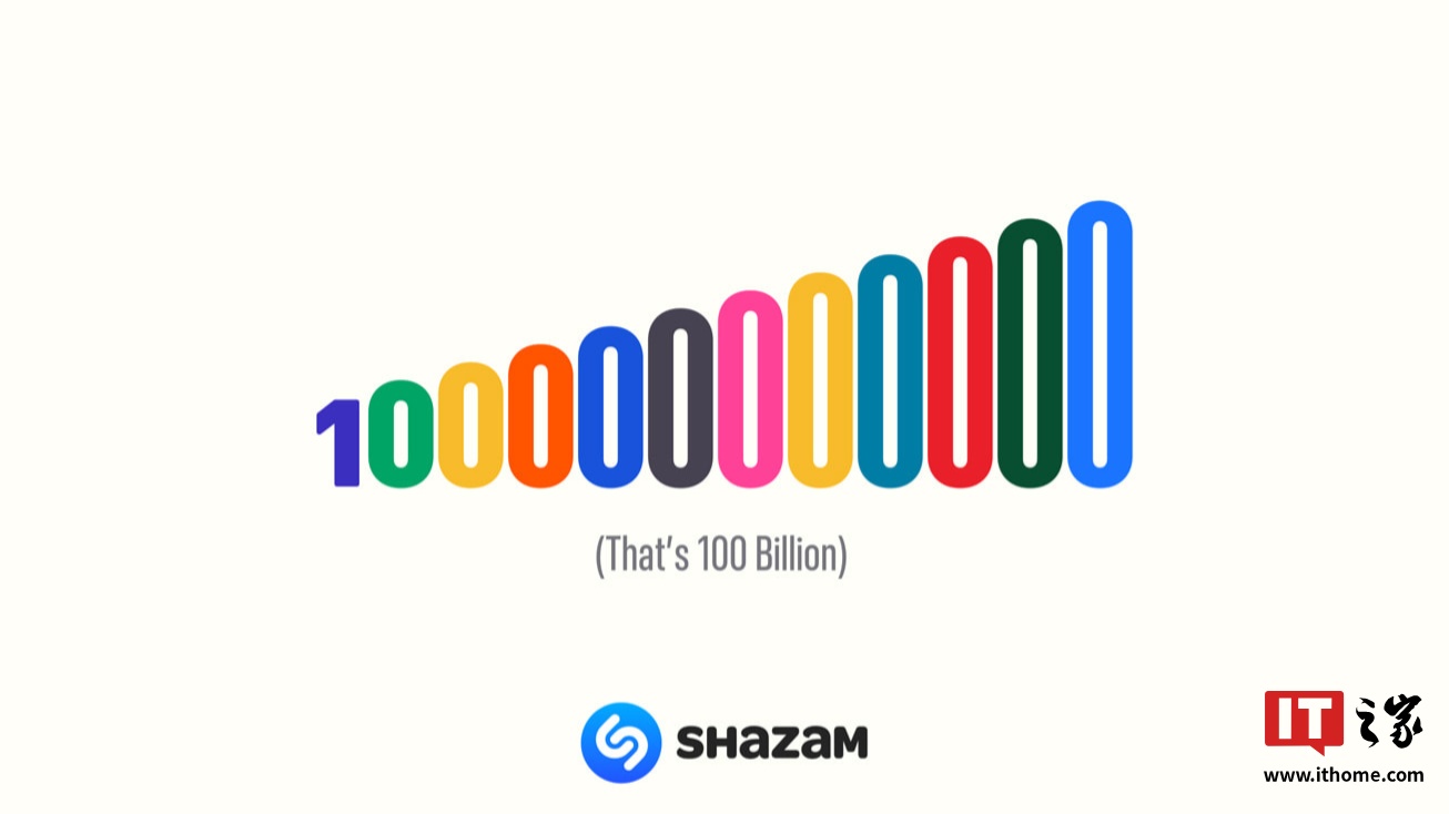 苹果宣布 Shazam 歌曲识别次数破千亿大关，相当于为地球上每个人识别出 12 首歌曲-第1张图片-车辆报废_报废车厂_报废汽车回收_北京报废车-「北京报废汽车解体中心」