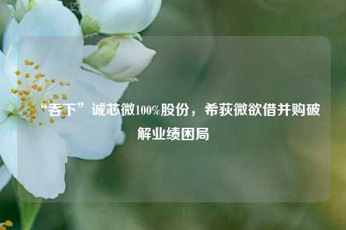 “吞下”诚芯微100%股份，希荻微欲借并购破解业绩困局-第1张图片-车辆报废_报废车厂_报废汽车回收_北京报废车-「北京报废汽车解体中心」