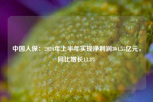 中国人保：2024年上半年实现净利润304.55亿元，同比增长13.8%-第1张图片-车辆报废_报废车厂_报废汽车回收_北京报废车-「北京报废汽车解体中心」